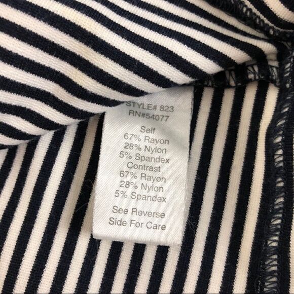 CAbi Striped Nautical Blazer- Size Small - Picture 6 of 6